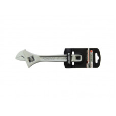 Ключ разводной Profi CRV 6"-150мм (захват 0-20мм), на пластиковом держателе Forsage код F-649150