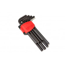 Набор ключей Г-образных 6-гранных длинных, 8пр.(7-14мм)в пластиковом держателе Forsage код F-5087L