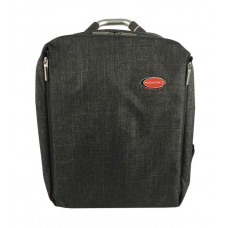 Сумка-рюкзак универсальная(жесткий каркас,утолщенные стенки для защиты ноутбука,выход для кабеля,9карманов,аллюм.фурнитура,водоотталкивающий текстиль) Rock FORCE код RF-CX010B