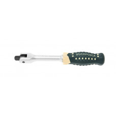 Вороток шарнирный с резиновой ручкой 150мм, 1/4" Rock FORCE код RF-8012150