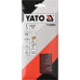 Лист шлифовальный перфорированный на липучке для виброшлифмашины 93х187 мм P60 (5 шт.) YATO (Польша) код YT-83801
