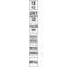 Лента шлифовальная на тканевой основе 10 х 330мм P120 (10 шт.) YATO (Польша) код YT-09746