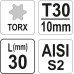 Бита TORX T30X30 S2 YATO (Польша) код YT-04051