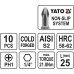 Набор бит крестовых 1/4" PH1 25 мм 10 пр. YATO (Польша) код YT-0474