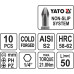 Набор бит длинных 1/4" 50 мм 10 пр. YATO (Польша) код YT-0483