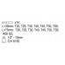 Набор бит TORX SECURITY Т20-Т55 с переходником 1/2" 15 пр. YATO (Польша) код YT-0417