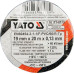 Лента изоляционная разноцветная 19 мм*0,13 мм*20 м (10 шт.) YATO( (Польша) код YT-8173