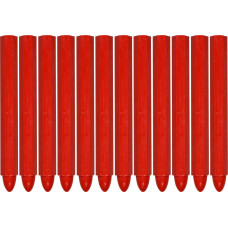 Мелки маркировочные красные для столяров/каменщиков 12 шт. YATO (Польша) код YT-69932