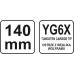 Штихель для стекла, керамики и металла 140 мм YATO (Польша) код YT-3740