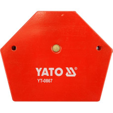 Угол магнитный сварочный 111х136х24 мм YATO (Польша) код YT-0867