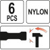Набор резаков пластиковых 6 пр. YATO (Польша) код YT-08477