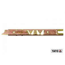Шаблон для заточки зубьев цепей для пил YATO 150*13*1 мм, глубина 0.65 мм, угол 10°/30°/35° YATO (Польша) код YT-85051