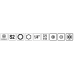 Набор бит и головок с гибкой отверткой 31 пр. YATO (Польша) код YT-2780