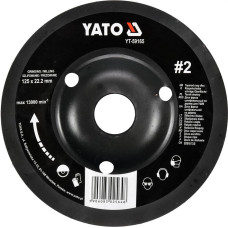 Диск-фреза универсальный для УШМ по дереву 125х22.2 мм #2 YATO (Польша) YT-50165