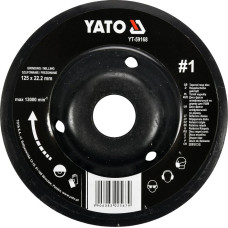 Диск-фреза универсальный для УШМ по дереву 125х22.2 мм #1 YATO (Польша) YT-50168