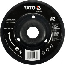 Диск-фреза универсальный для УШМ по дереву 125х22.2 мм #2 YATO (Польша) YT-50169
