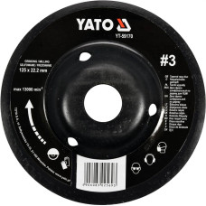 Диск-фреза универсальный для УШМ по дереву 125х22.2 мм #3 YATO (Польша) YT-50170
