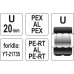 Штампы запасные (матрицы) для пресс-клещей YT-21735 PEX-AL-PEX тип-U 20 мм YATO (Польша) код YT-21741