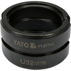 Штампы запасные (матрицы) для пресс-клещей YT-21735 PEX-AL-PEX тип-U 32 мм YATO (Польша) код YT-21743