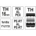 Штампы запасные (матрицы) для пресс-клещей YT-21735 PEX-AL-PEX тип-TH 16 мм YATO (Польша) код YT-21744