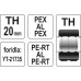 Штампы запасные (матрицы) для пресс-клещей YT-21735 PEX-AL-PEX тип-TH 20 мм YATO (Польша) код YT-21745