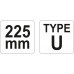 Клещи быстрозажимные сварочные (тиски ручные) 9" 225 мм YATO (Польша) код YT-2461