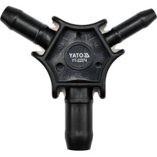 Калибратор для пластиковых труб с фаскоснимателем 16/20/26 мм YATO (Польша) код YT-22374