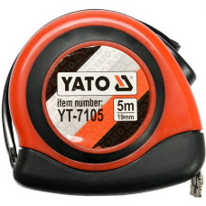 Рулетка с магнитом 19 мм * 5 м YATO (Польша) код YT-7105
