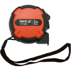 Рулетка с нейлоновым покрытием 16мм * 3м YATO (Польша) код YT-71055
