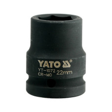 Головка торцевая 6-гранная ударная 3/4" 22 мм YATO (Польша) код YT-1072