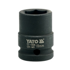 Головка торцевая 6-гранная ударная 1/2" 18 мм YATO (Польша) код YT-1008