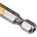 Сверло-шарошка по металлу с титановым покрытием HSS-TIN 11,0 мм с 6-гранным хвостовиком HEX DIN338 YATO (Польша) код YT-44829