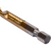 Сверло по металлу с титановым покрытием HSS-TIN 7,5 мм с 6-гранным хвостовиком HEX DIN338 YATO (Польша) код YT-44767