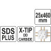 Сверло по железобетону SDS PLUS PREMIUM 25х460 мм с головкой X-TIP YATO (Польша) код YT-41959