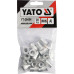 Заклепки резьбовые алюминиевые М6 (20 шт.) YATO (Польша) код YT-36454